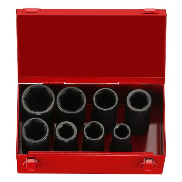 8PC 3/4" Drive 6PT Deep Impact Socket