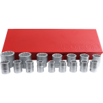 20PC 3/4" Drive 12PT Flank Socket Combination Set 7/8" - 2" - Image 2