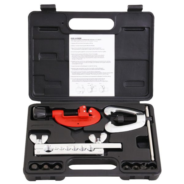 10PC Tubing Cutter & Double Flaring Kit