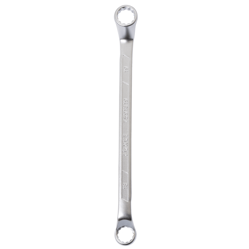 7591819__74036.1703207639.png 75° Offset Ring Wrench 18MM x 19MM 300MM Length - Image 1