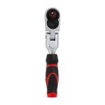 1/4" Drive QR Flexible Pear Ratchet Handle 20 Teeth 125MM Length