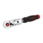1/4" Drive QR Flexible Pear Ratchet Handle 20 Teeth 125MM Length - Image 2