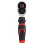 1/4" Drive QR Stubby Pear Ratchet Handle 20 Teeth 100MM Length - Image 2