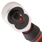 1/4" Drive QR Stubby Pear Ratchet Handle 20 Teeth 100MM Length - Image 4