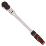 3/8" Drive QR Flexible Pear Ratchet Handle 30 Teeth 273MM Length