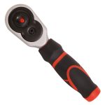 3/8" Drive QR Stubby Pear Ratchet Handle 30 Teeth 134MM Length