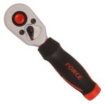 3/8" Drive QR Stubby Pear Ratchet Handle 30 Teeth 134MM Length - Image 3