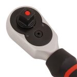 3/8" Drive QR Stubby Pear Ratchet Handle 30 Teeth 134MM Length - Image 4