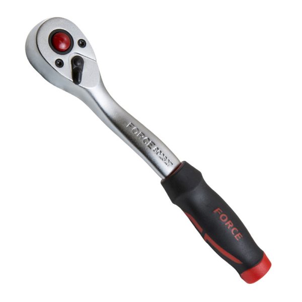 3/8" Drive QR Curved Shank Ratchet Handle 36 Teeth 195MM Length
