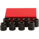 8PC 1" Drive 6PT Flank Impact Socket Set 15/16"-1-5/8"