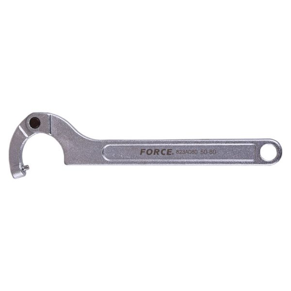 Pin Type Adjustable Hook Wrench 50MM - 80MM