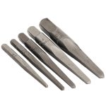 5PC Straight Flute Screw Extractor Set - Image 3