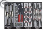 8-Drawer Trolley + 5-Drawer Cabinet With 562PC Tools (B) - Image 5