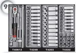 8-Drawer Trolley + 5-Drawer Cabinet With 562PC Tools (B) - Image 10