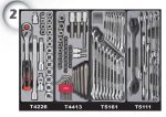 6-Drawer Trolley With 219PC Tools (B) - Image 3