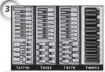 7-Drawer Trolley With 345PC Tools (B) - Image 5