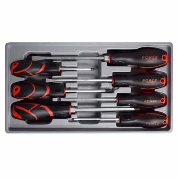 7PC Screwdriver Set Slotted & Philips