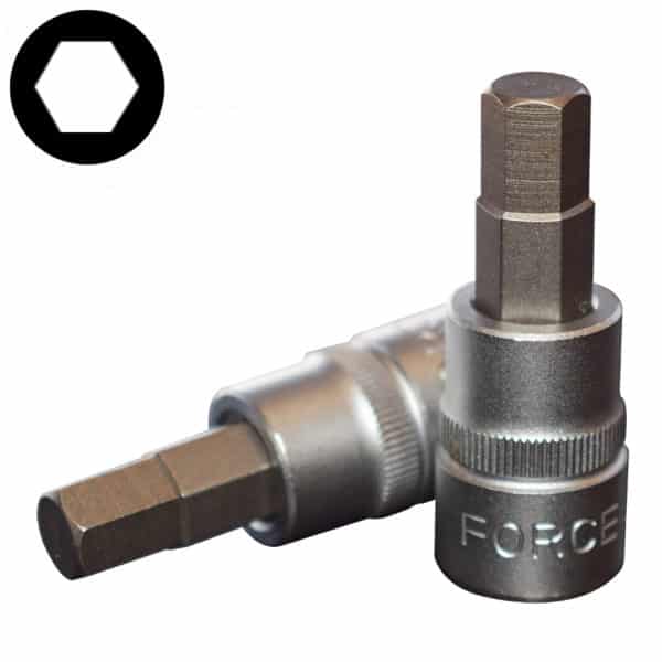 3/8" Drive Hex Socket Bit 9MM 50MM Length