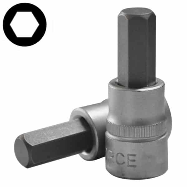 3/8" Drive Hex Socket Bit 10MM 50MM Length