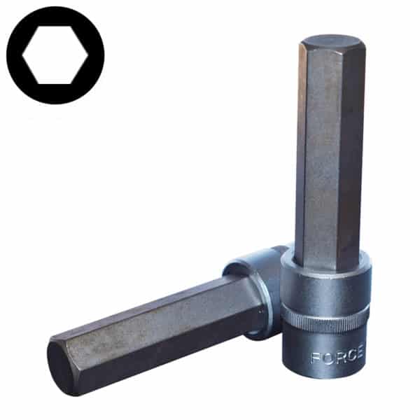 1/2" Drive Hex Socket Bit 19MM 110MM Length
