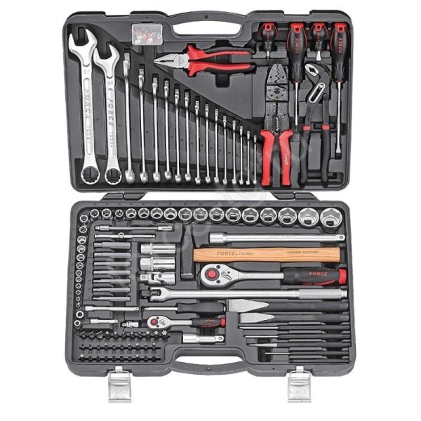 139PC 1/4" & 1/2" Drive 6PT Combination Socket Set 4-32MM