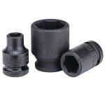 1/2" Drive Impact Socket 38MM Length 9/16" 6PT