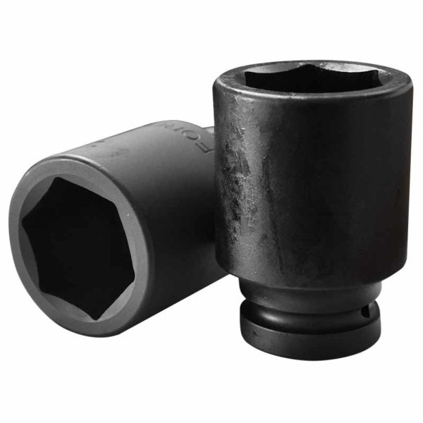 1" Drive 6PT Flank Deep Impact Socket 50MM 100MM Length