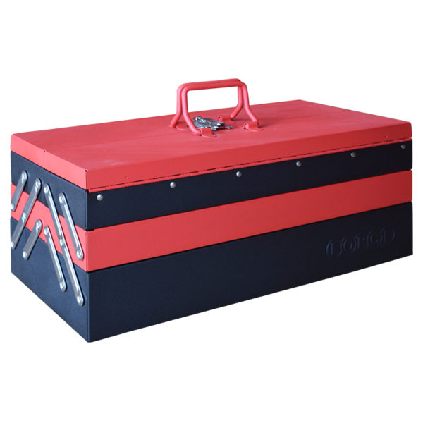 5 Layer Folding Cantilever Tool Box With 124PC Tools S&M