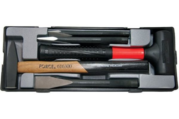 5Pc Hammer & Chisel Set
