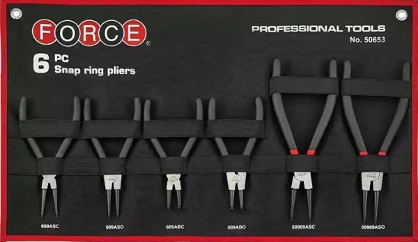 6Pc Snap Ring Pliers Set