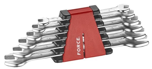 6Pc Double Open End Wrench Set Sae
