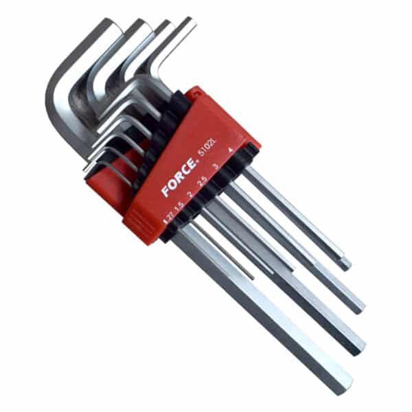 10PC Long Hex Key Set 1.27-10MM