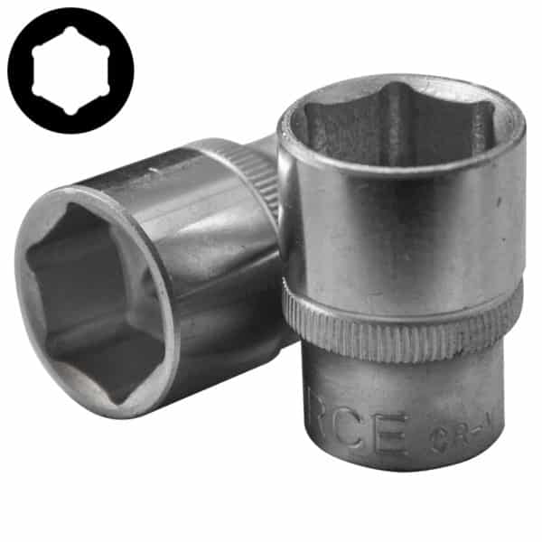3/8" Drive 6PT Flank Socket 16MM 30MM Length