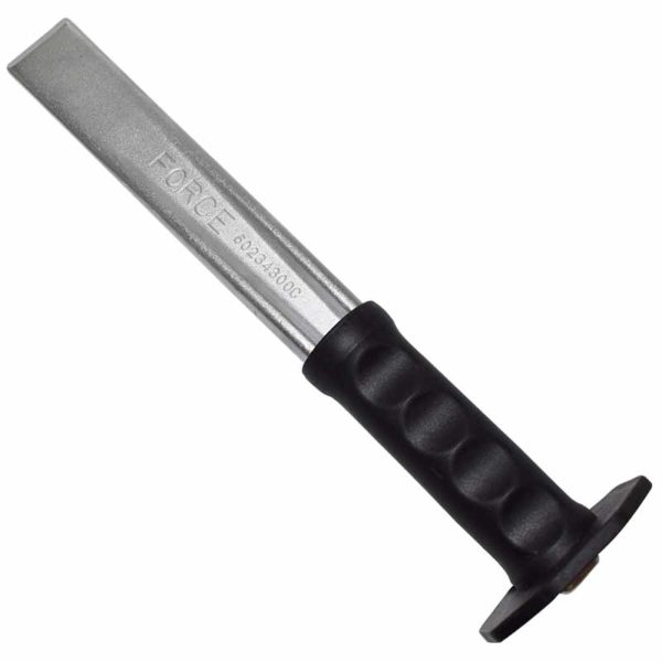 Ribbed Cold Chisel With Sheath Handle 34MM 300L