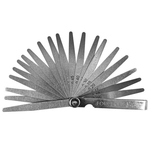 20PC Feeler Gauge 105MM Length 0.05MM To 1.00MM