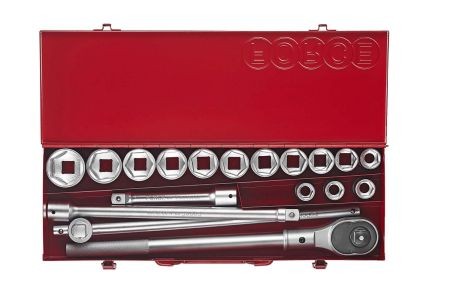 18PC 3/4" Drive 12PT Socket Combination Set (19MM-46MM)