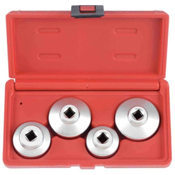 4PC Cap Oil Filter Wrench Set