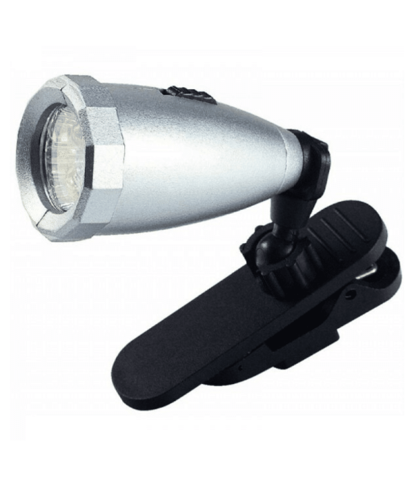LED White Light Clip Type 360° Rotation
