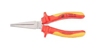 Insulated Flat Nose Pliers 6"