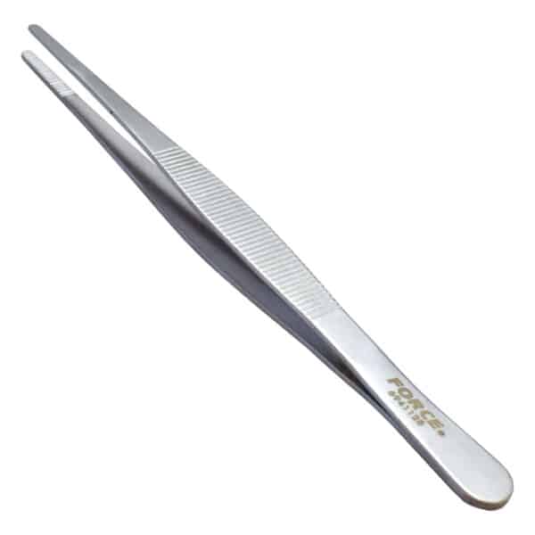 High Precision Tweezers Straight Non-Toothed 4.9" 125MM