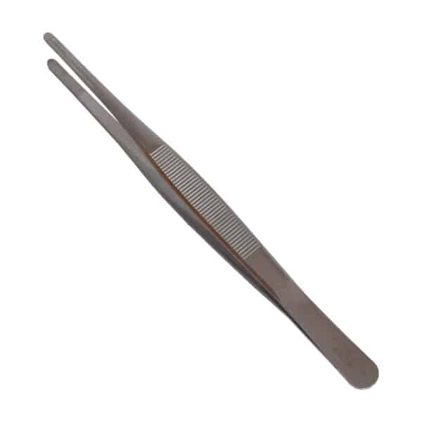 High Precision Tweezers Straight Non Toothed 7.1" 180MM