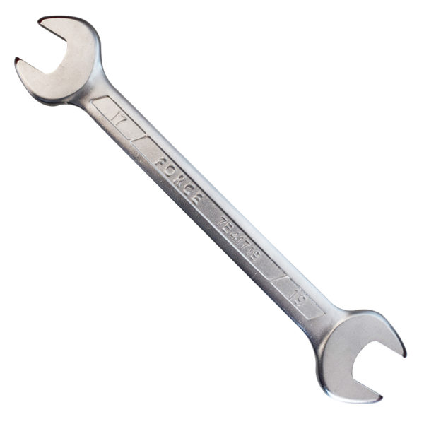 Double Open End Wrench 17 X 19MM 220MM Length