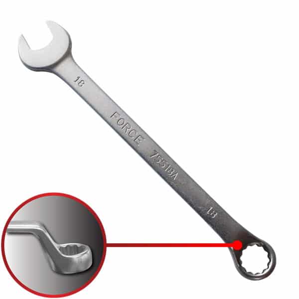 75° Degree Combination Wrench 18MM 240MM Length