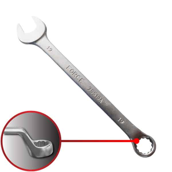 75° Offset Combination Wrench 19MM 250MM Length