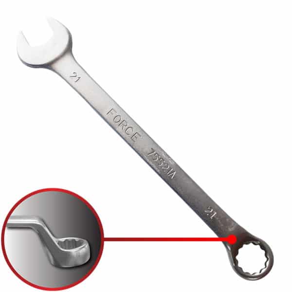 75° Degree Offset Combination Wrench 21MM 270MM Length