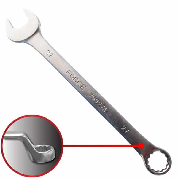 75° Degree Offset Combination Wrench 27MM 340MM Length