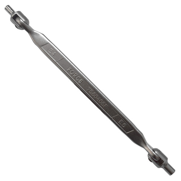 Hinged Star Socket Wrench E4XE5 198MM Length