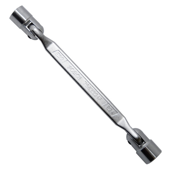Hinged Star Socket Wrench E22 X E24 277MM Length