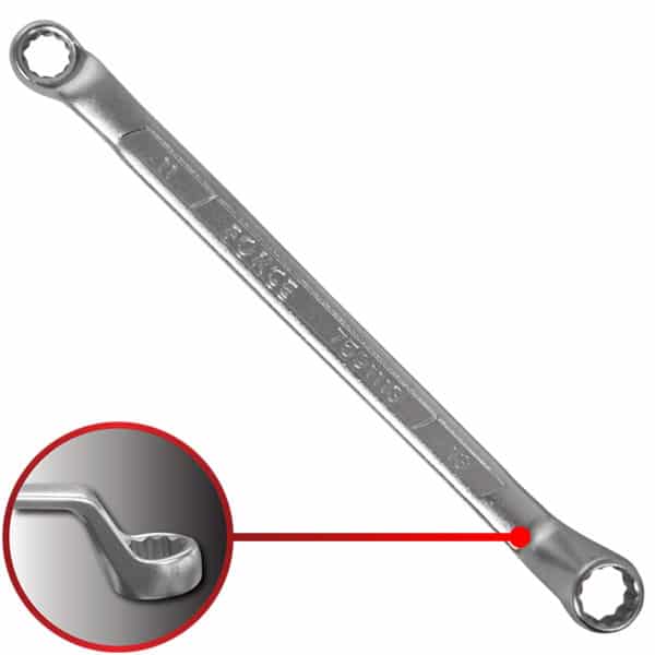 75° Degree Offset Ring Wrench 10X13MM 217MM Length
