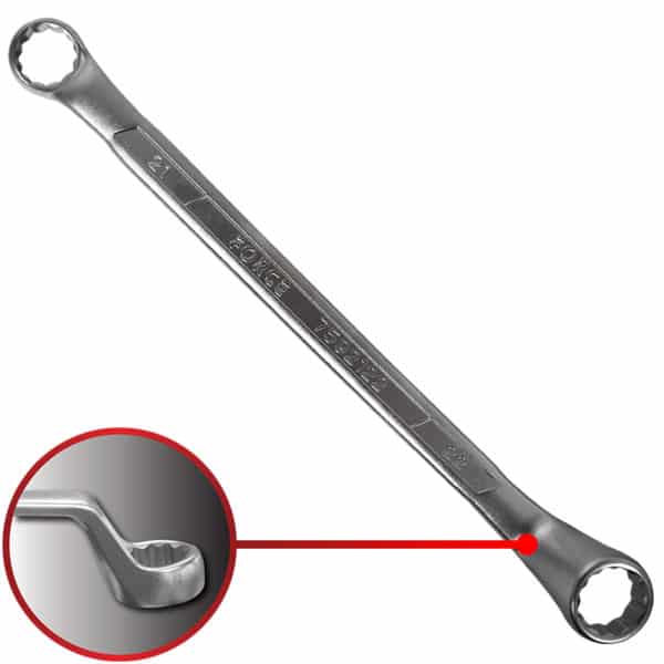 75° Degree Offset Ring Wrench 21X22MM 325MM Length